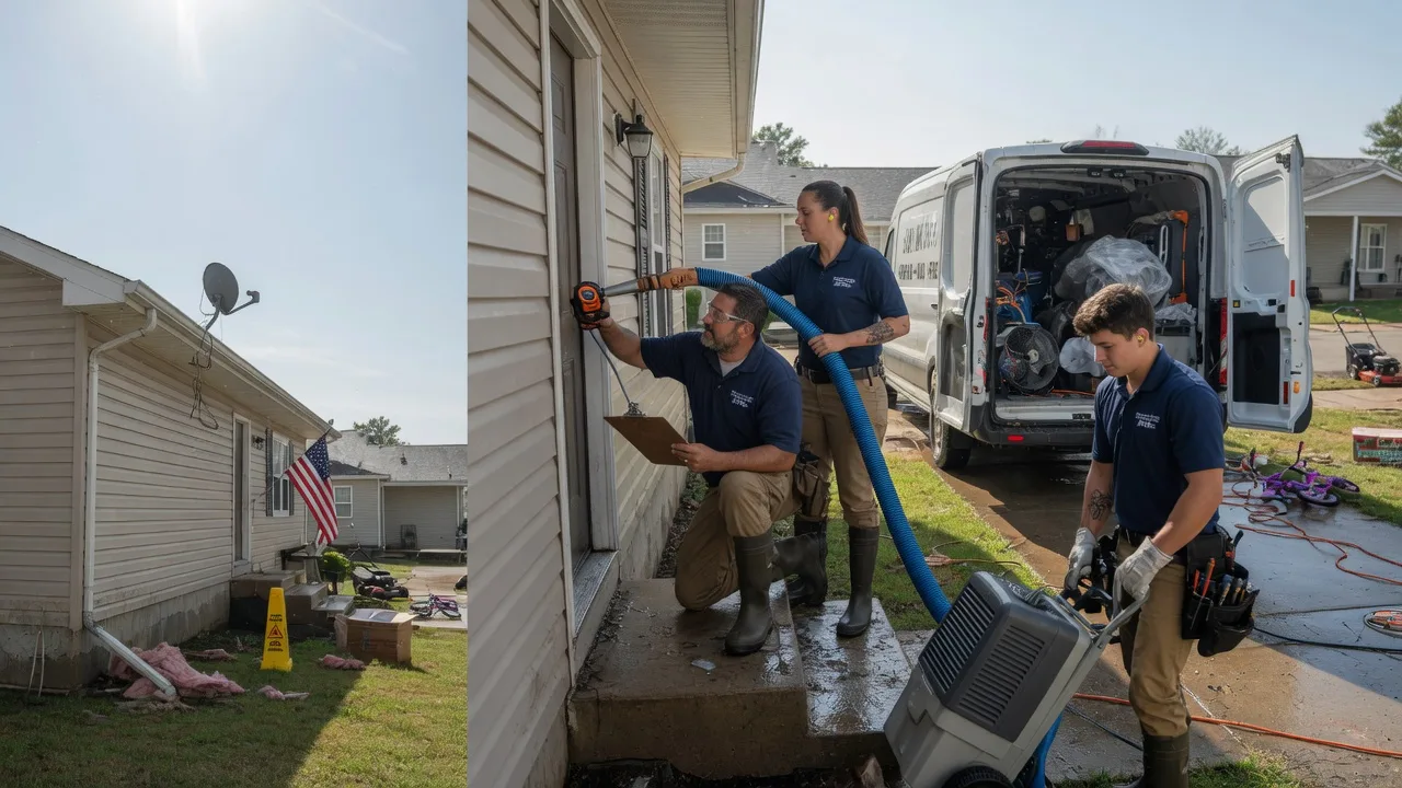 Ceiling Water Damage Restoration in Rogers, NM near me
